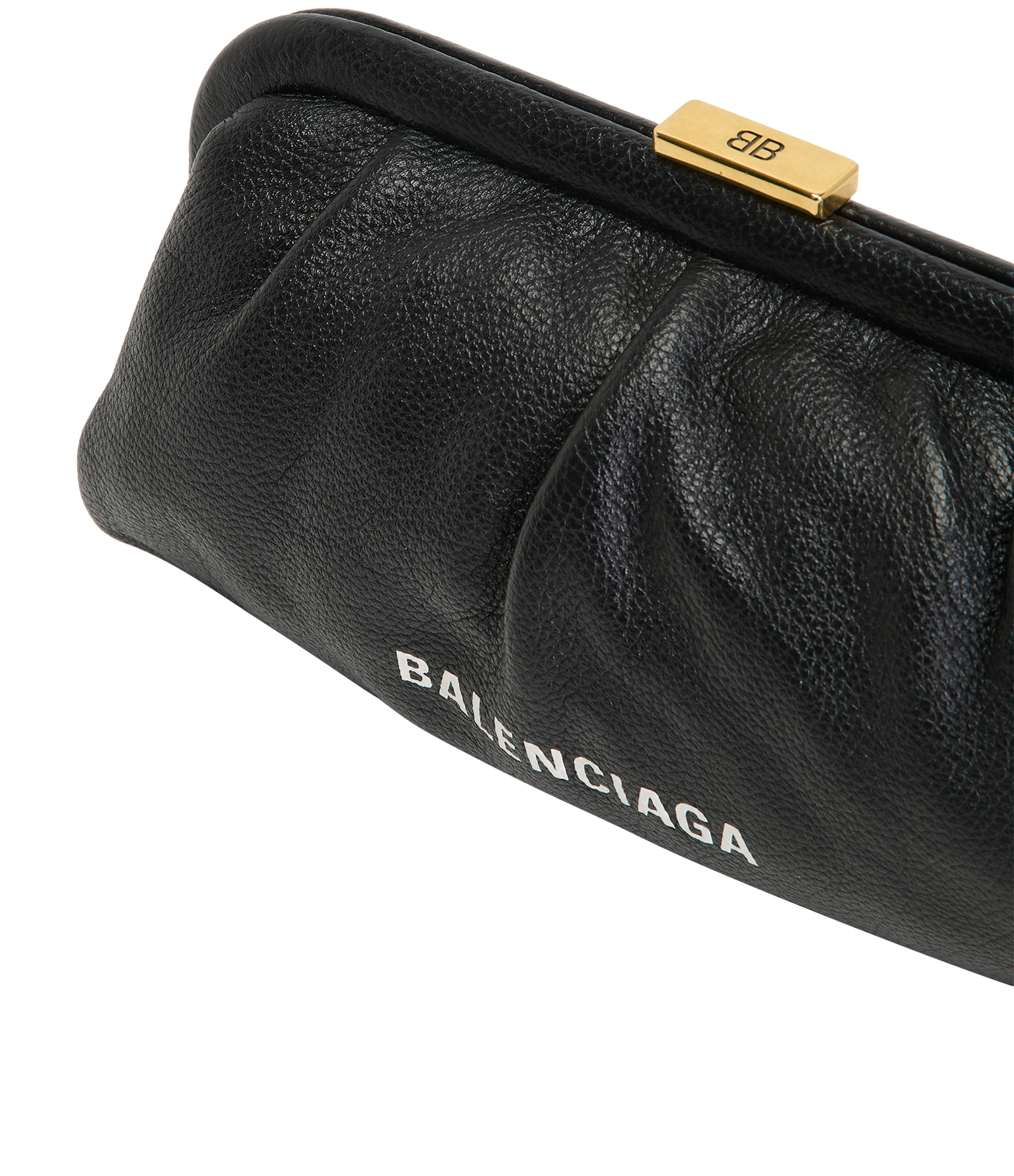 XS Cloud Clutch, &pound;260, Handbags, Black, Leather, Other view